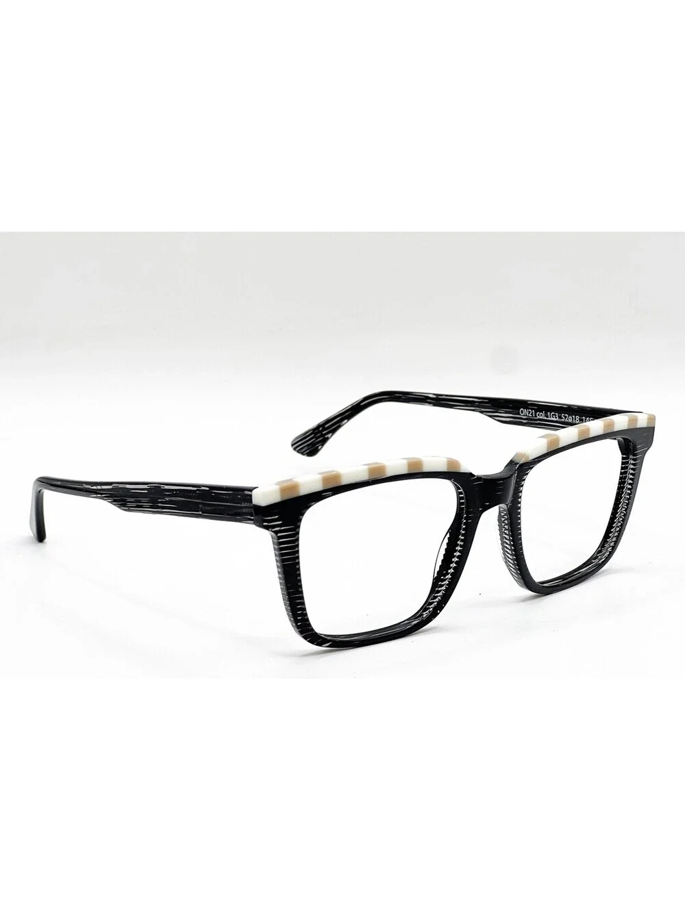 Onirico On21 Col.1G3 Black Authentic Eyeglasses 52-18-145